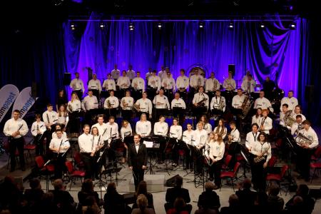 STOLETJE NAVDIHA 50. božično novoletni koncert Godbe Cerknica 03 Foto Ljubo Vukelič
